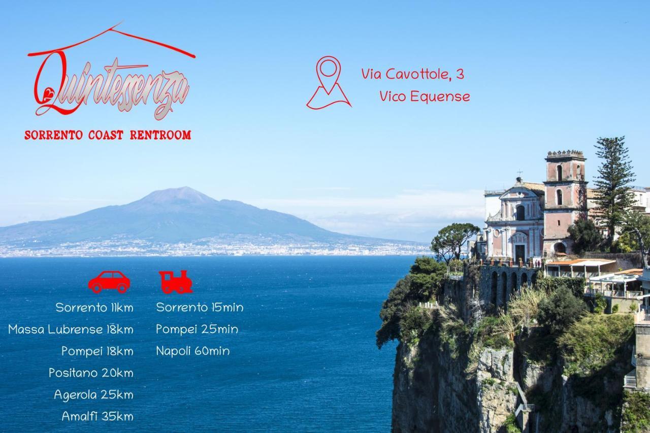 Quintessenza - Sorrento Coast Rentroom Vico Equense Εξωτερικό φωτογραφία